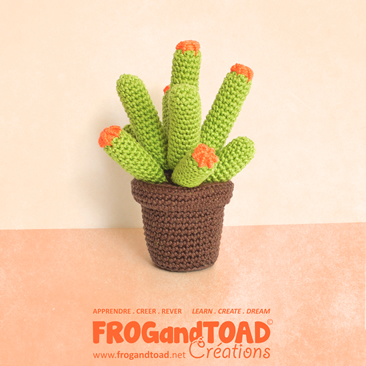 CACTUS - Amigurumi & Crochet - Patron / Pattern - FROG and ...